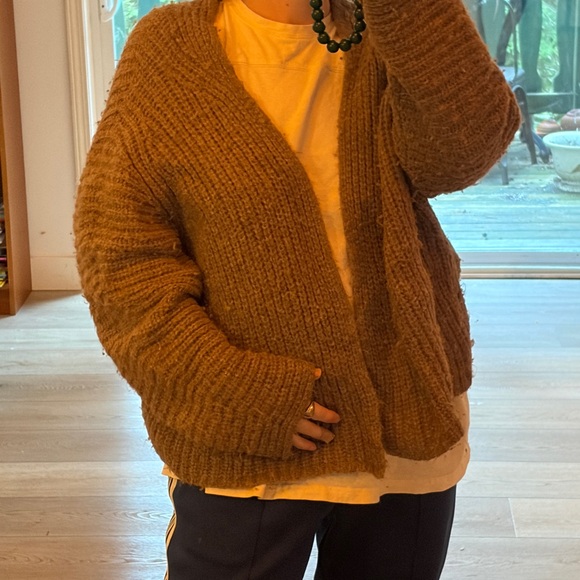 Lauren Manoogian Textured Brown Knit - Picture 2 of 8